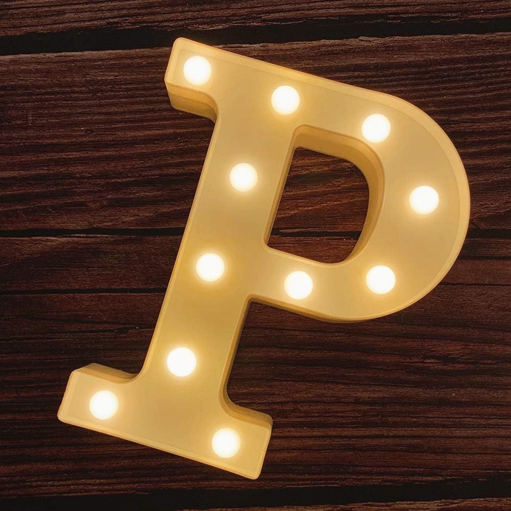 MUMUXI Marquee Light Up Letters | Large Light Up Numbers | Battery Powered and Bright with Every