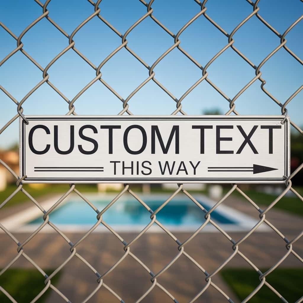 Custom Signs Outdoor Metal, Personalized Street Sign for Home Bar Wall Decor, 6x24 Inches