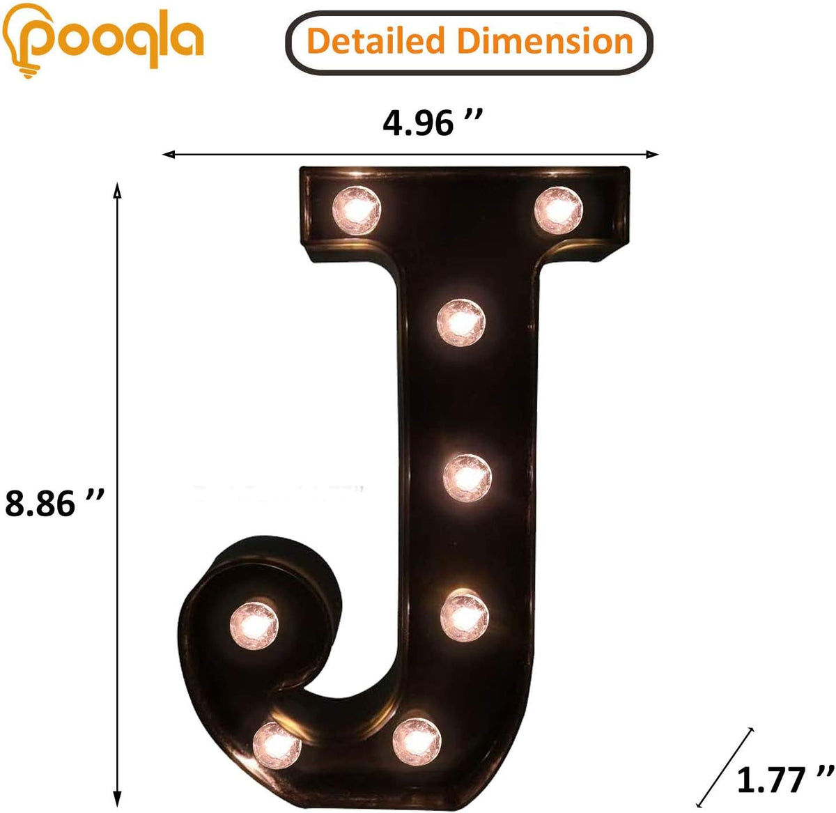 Decorative LED Illuminated Letter Marquee Sign - Alphabet Marquee Letters with Lights For Wedding