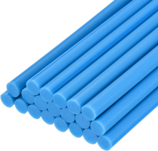uxcell 20pcs Hot Glue Sticks for Glue Gun 7mm/0.27-inch x 8-inch Mini Hot Melt Adhesive Glue Stick