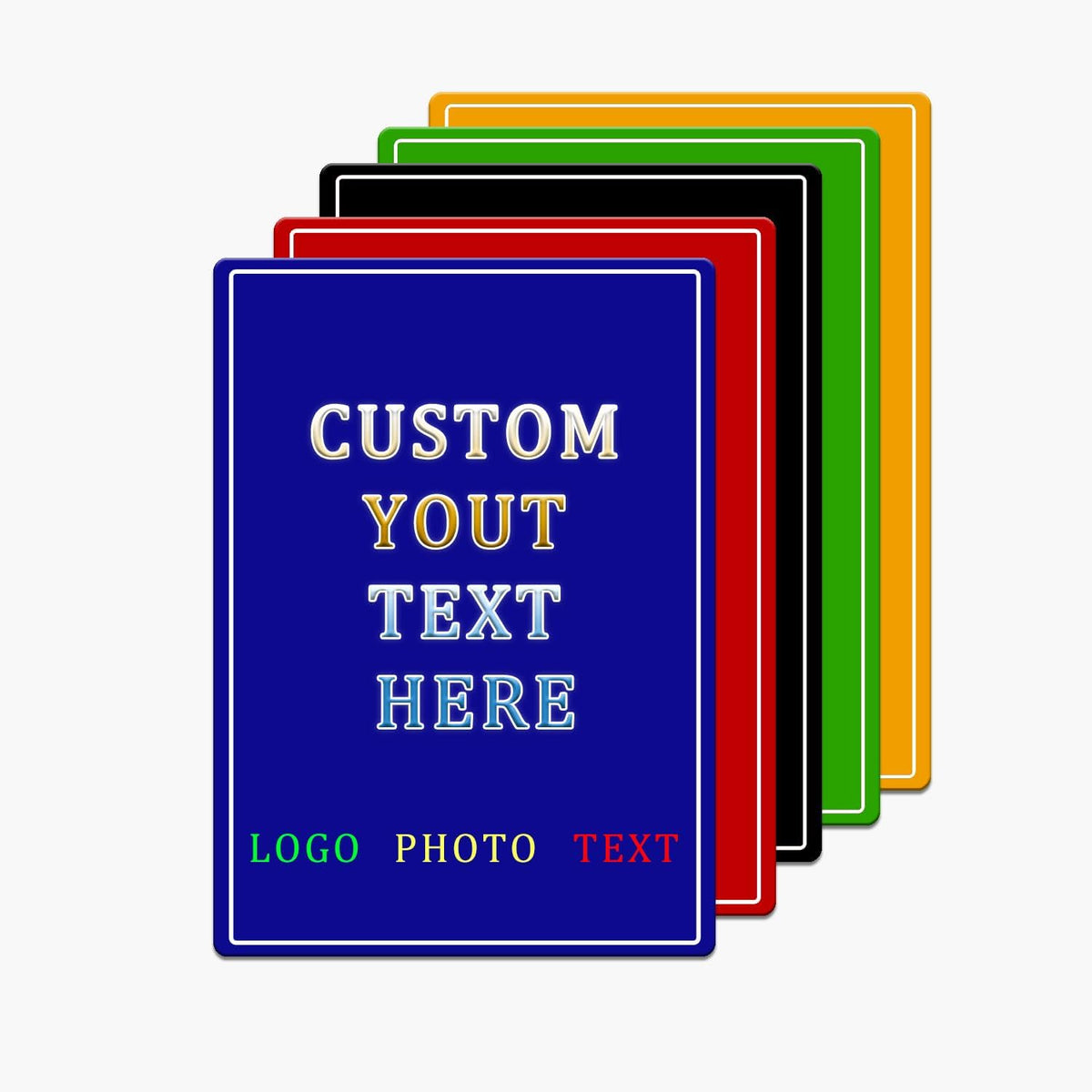 Custom Sign, Personalized Metal Signs with Your Text, Photo, Customized Signs for Office Business