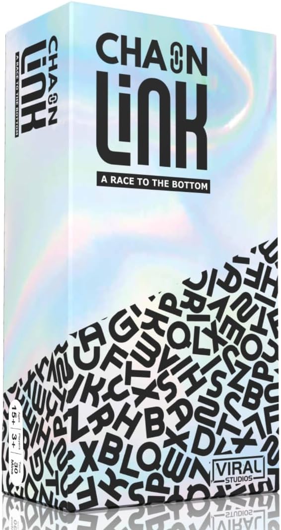 Viral Studios Chainlink - Guess The Sequence Party Game, Fast Paced Word Game for Adults & Kids