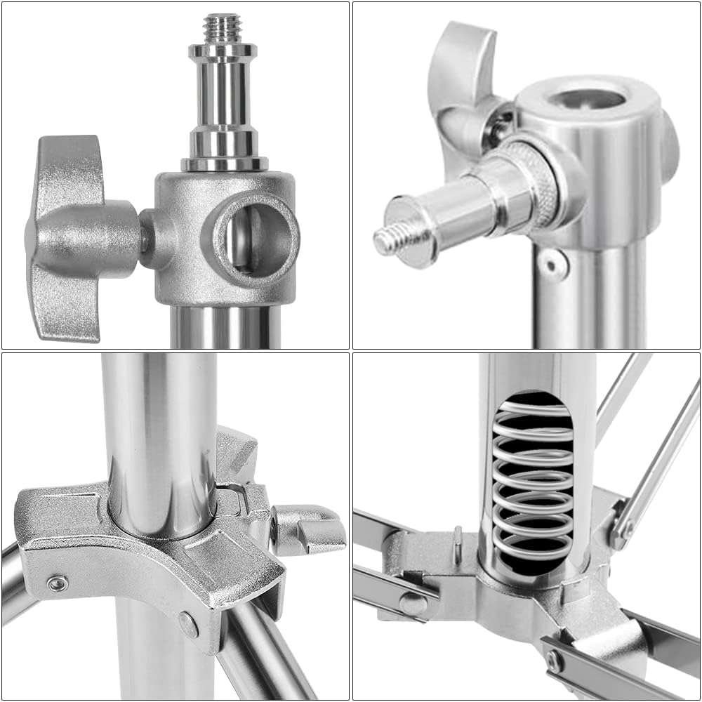 Stainless Steel Backdrop Stand 9.5ftx10ft Photo Stand for Backdrop Video Adjustable Background