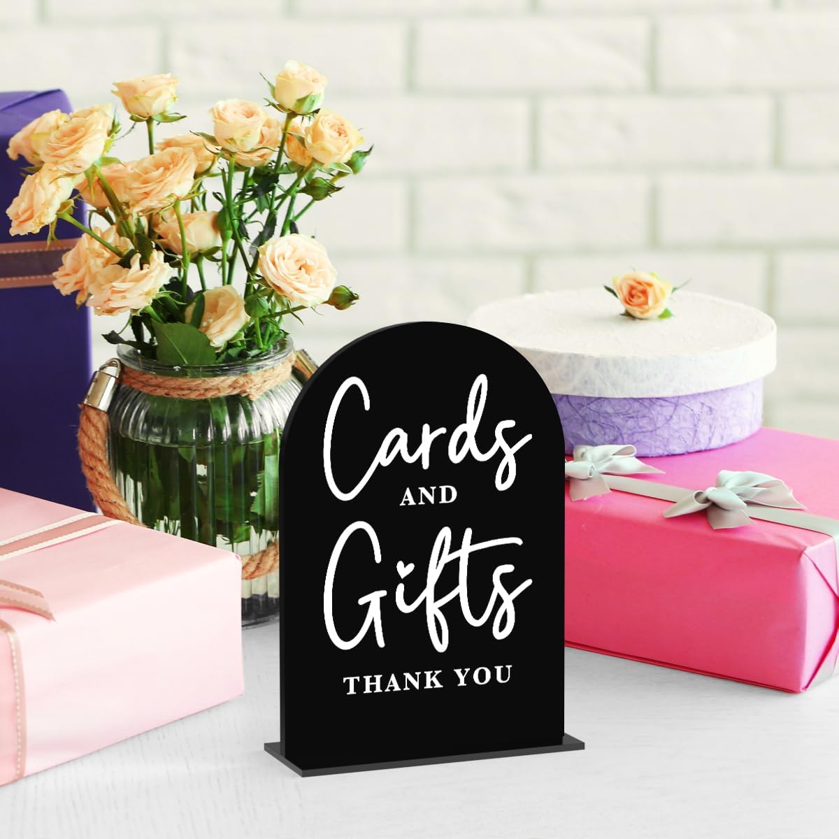 Acrylic Wedding Sign Cards and Gifts Sign for Wedding Wedding Signs for Ceremony Modern Calligraphy