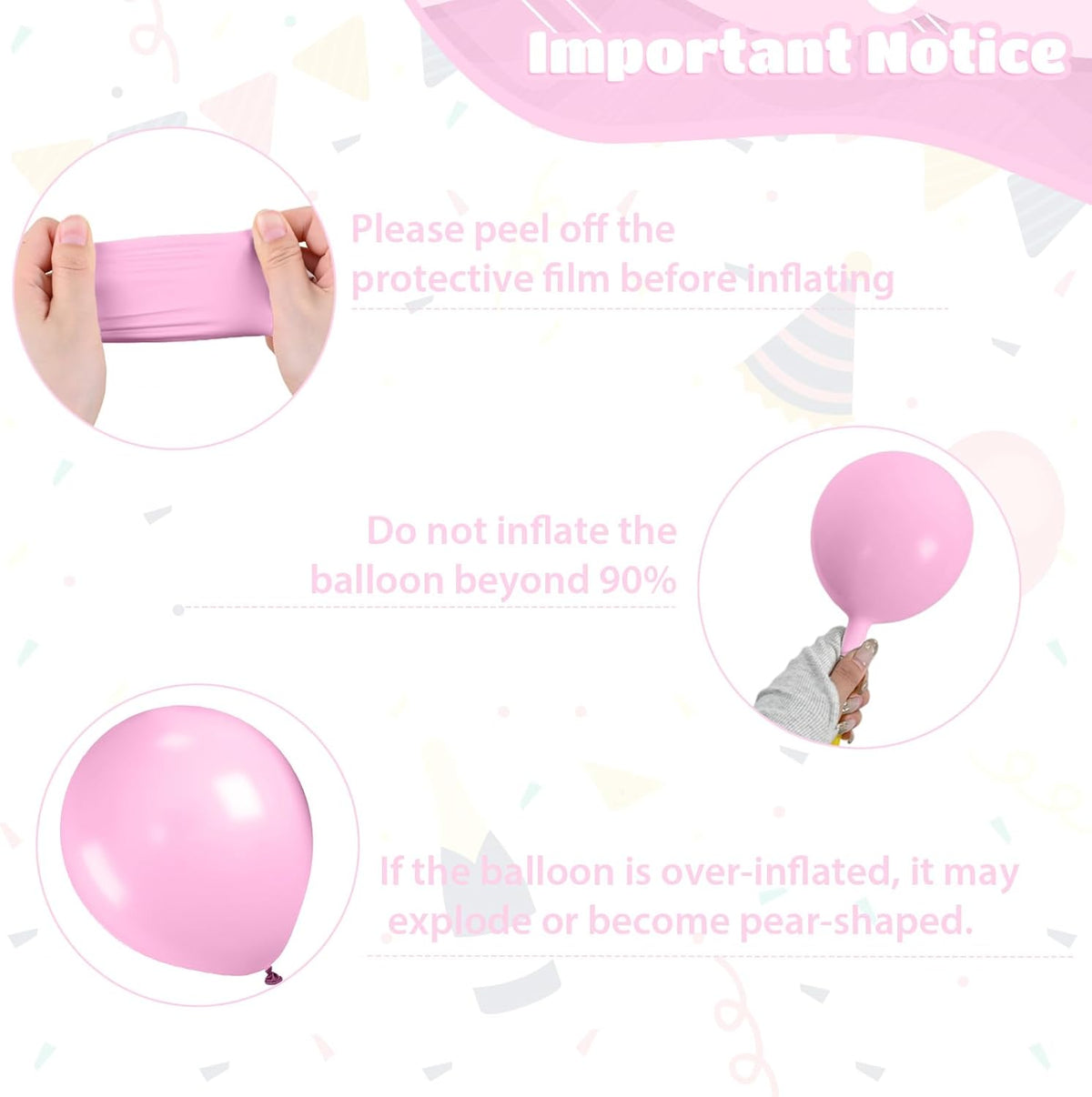 Light Pink Balloons, 12 Inch Pastel Macaron Pink and White Sand Nude Beige Pearl White Boho
