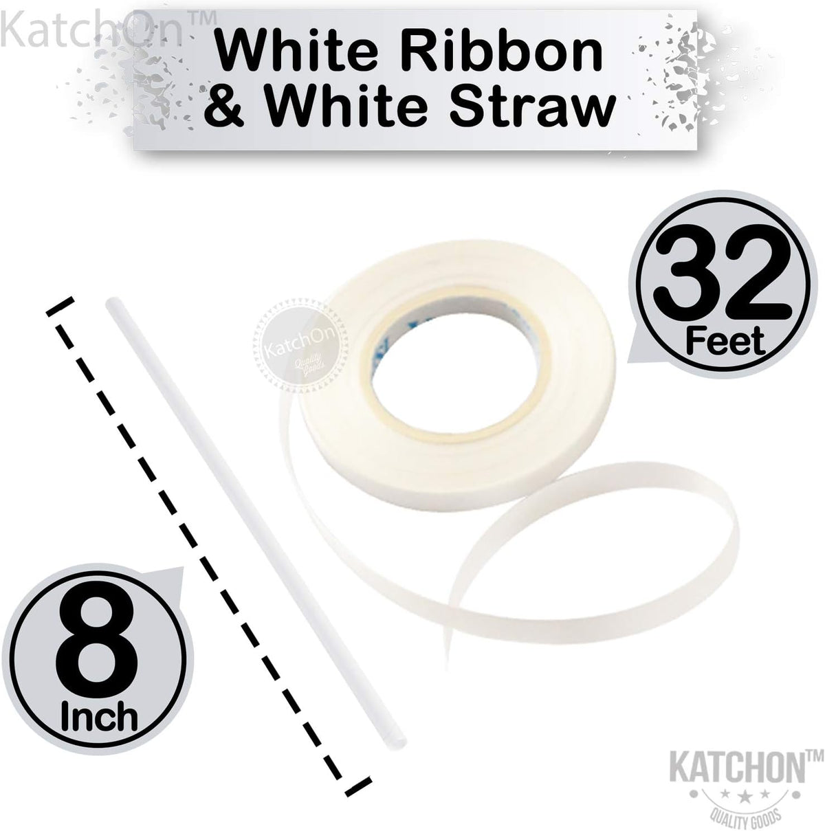 KatchOn, Large Metallic Silver Balloons - 22 Inch, Pack of 6 | 4D Round Silver Mylar Balloon for