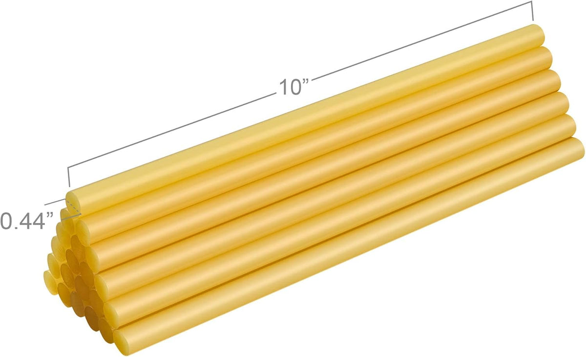 FIXSY Hot Glue Gun Sticks Carton Packaging, Full Size 10" Long x .44" Diameter 7/16 11mm, 5LB Box