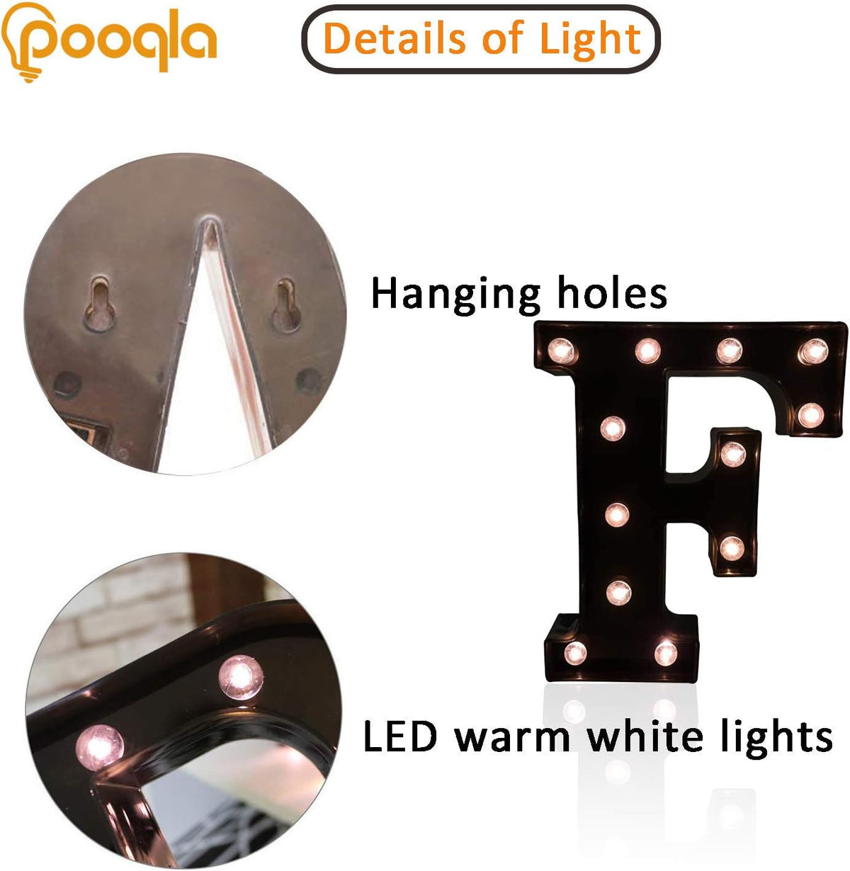 Decorative LED Illuminated Letter Marquee Sign - Alphabet Marquee Letters with Lights For Wedding