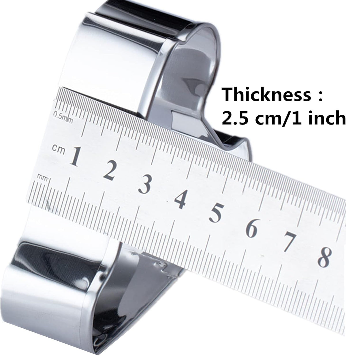 Large Size Dress Shaped Cookie Cutter, Stainless Steel Strapless Princess Dress Wedding Dress