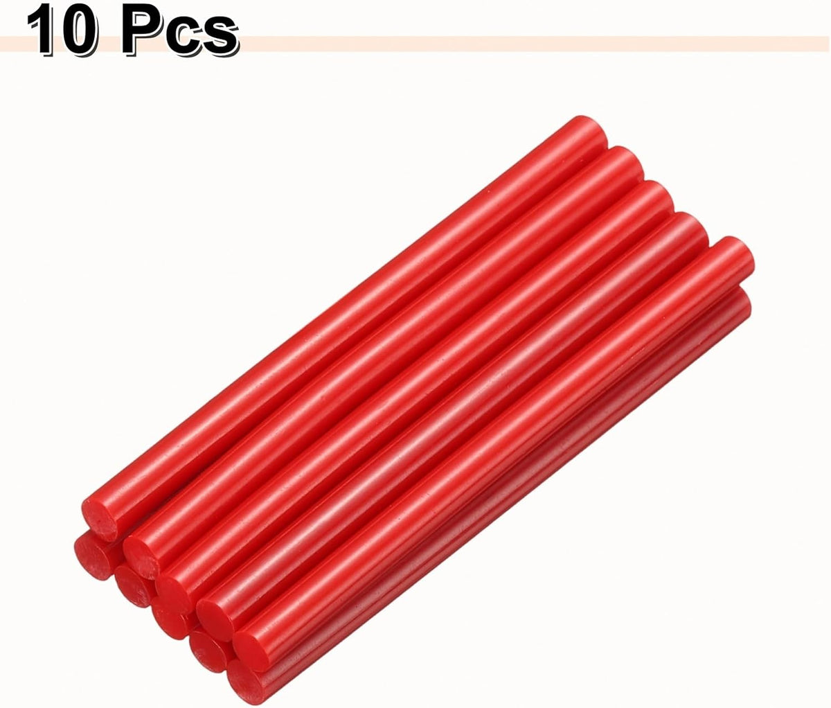 HARFINGTON 10pcs Hot Glue Sticks 0.28" Dia x 3.94" Long EVA Mini Hot Melt Adhesive Glue Stick for
