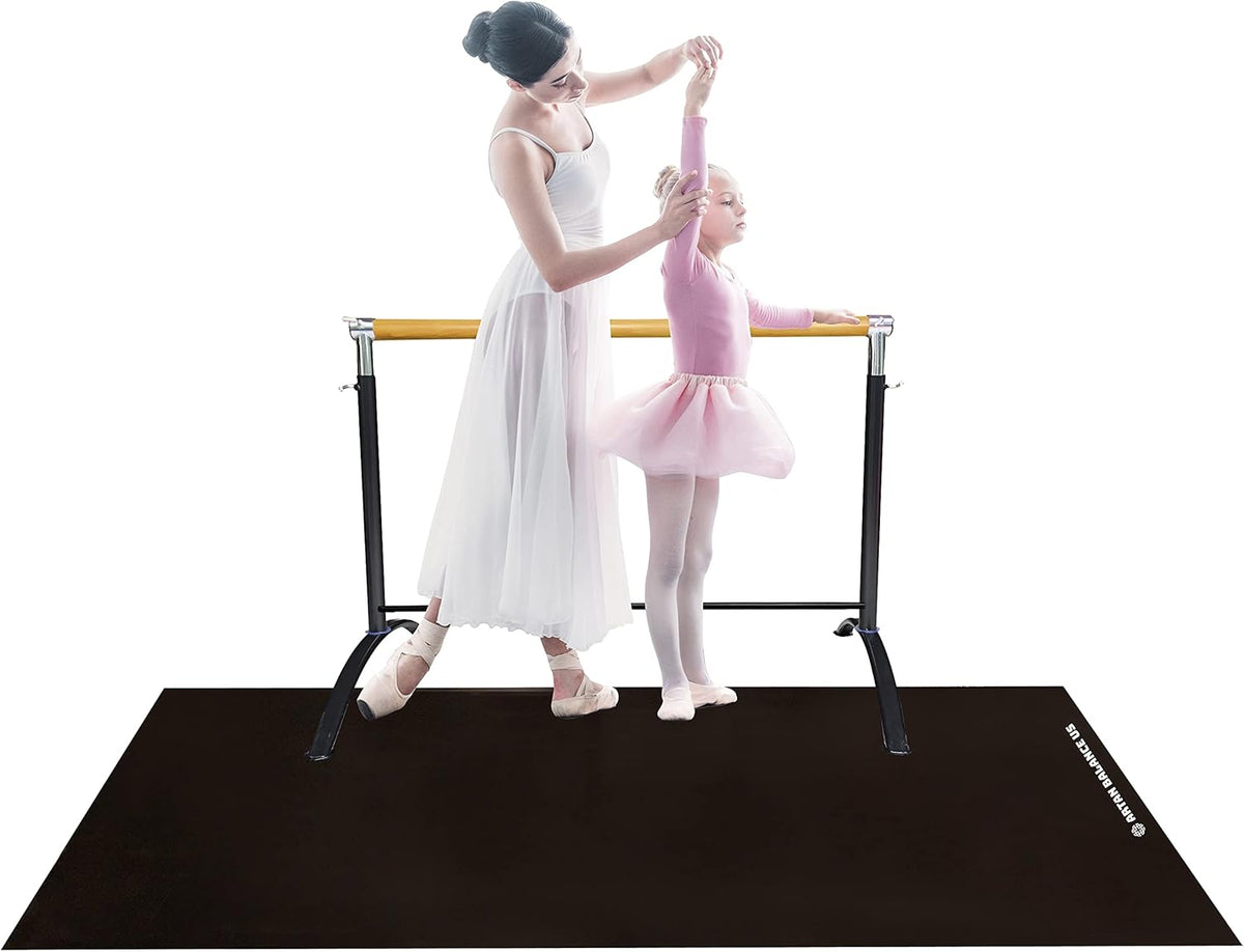 Marley Dance Floor- Ideal for Ballet, Jazz, Tap, and Party Dancing for All Ages- Non-Slip Dance