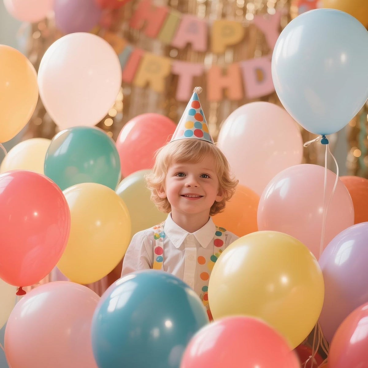 110pcs Pastel Balloons 12 Inch, Pastel color balloons Assorted Latex Ballons for Birthday Party