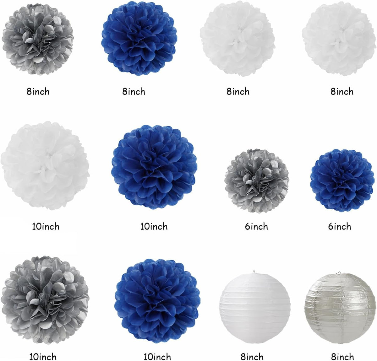 2025 Blue Class-Congratulations Prom Graduation Party-Decorations - 22pcs High School College Grad