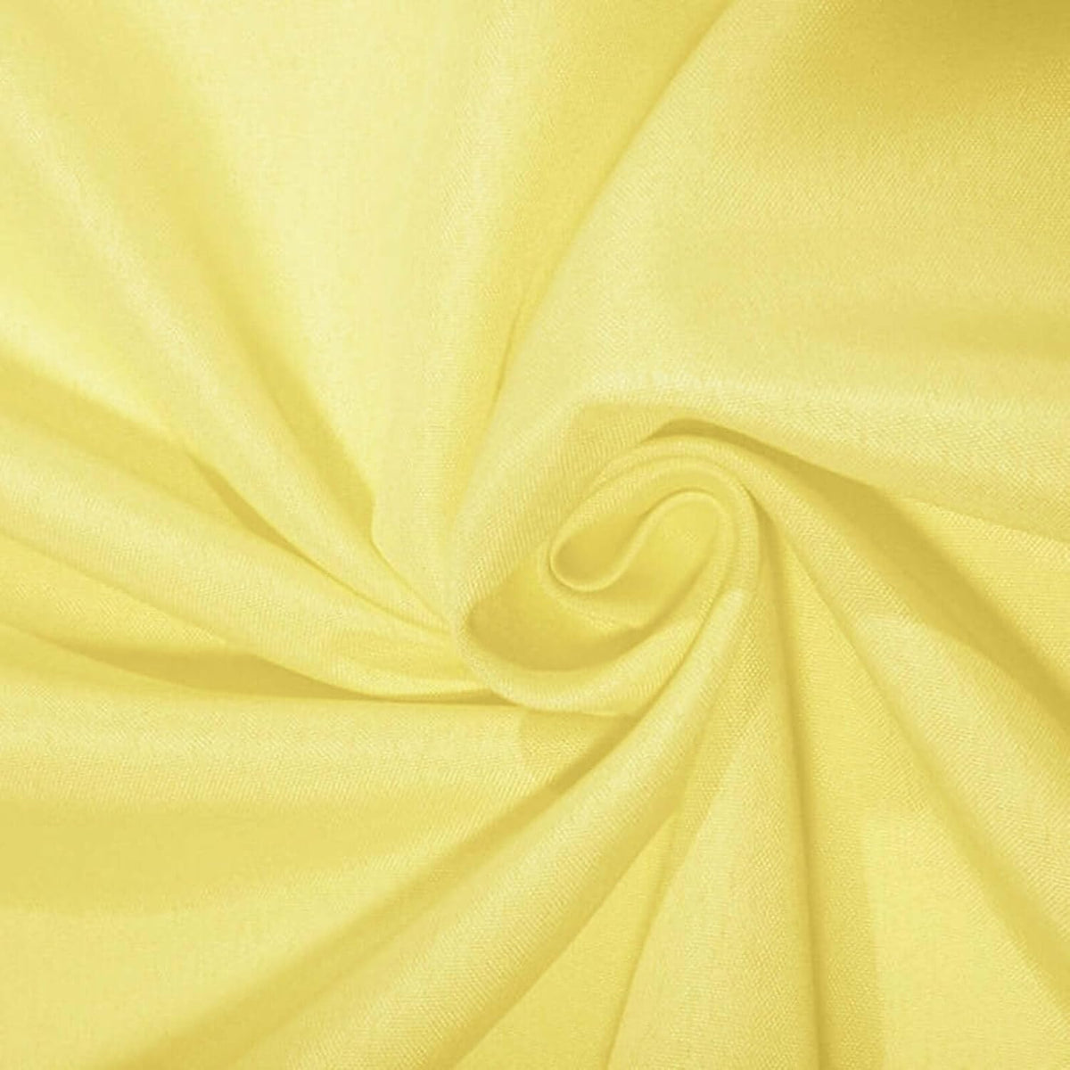 Efavormart 90" Yellow Wholesale Linens Polyester Square Linen Tablecloth for Kitchen Dining