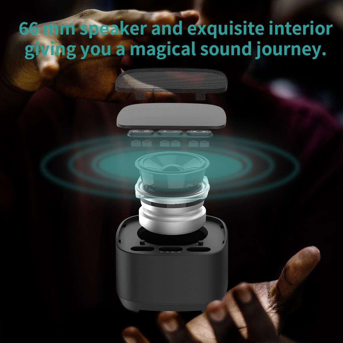 Magicteam Sleep Sound White Noise Machine with 40 Natural Soothing Sounds and Memory Function 32
