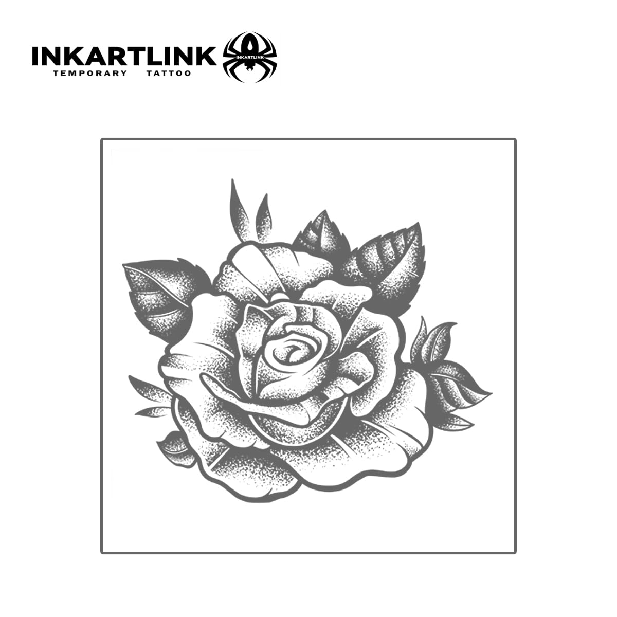 INKARTLINK Tattoo Tech, 2 Sheets Medium Semi Permanent Tattoo, Temporary Tattoos, Last 1-2 Weeks