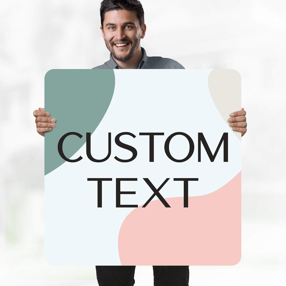 Custom Sign, Custom Street Sign, 11 Font Colors, 13 Font Styles, 4 Hole Options, 22 Sizes, 30x30