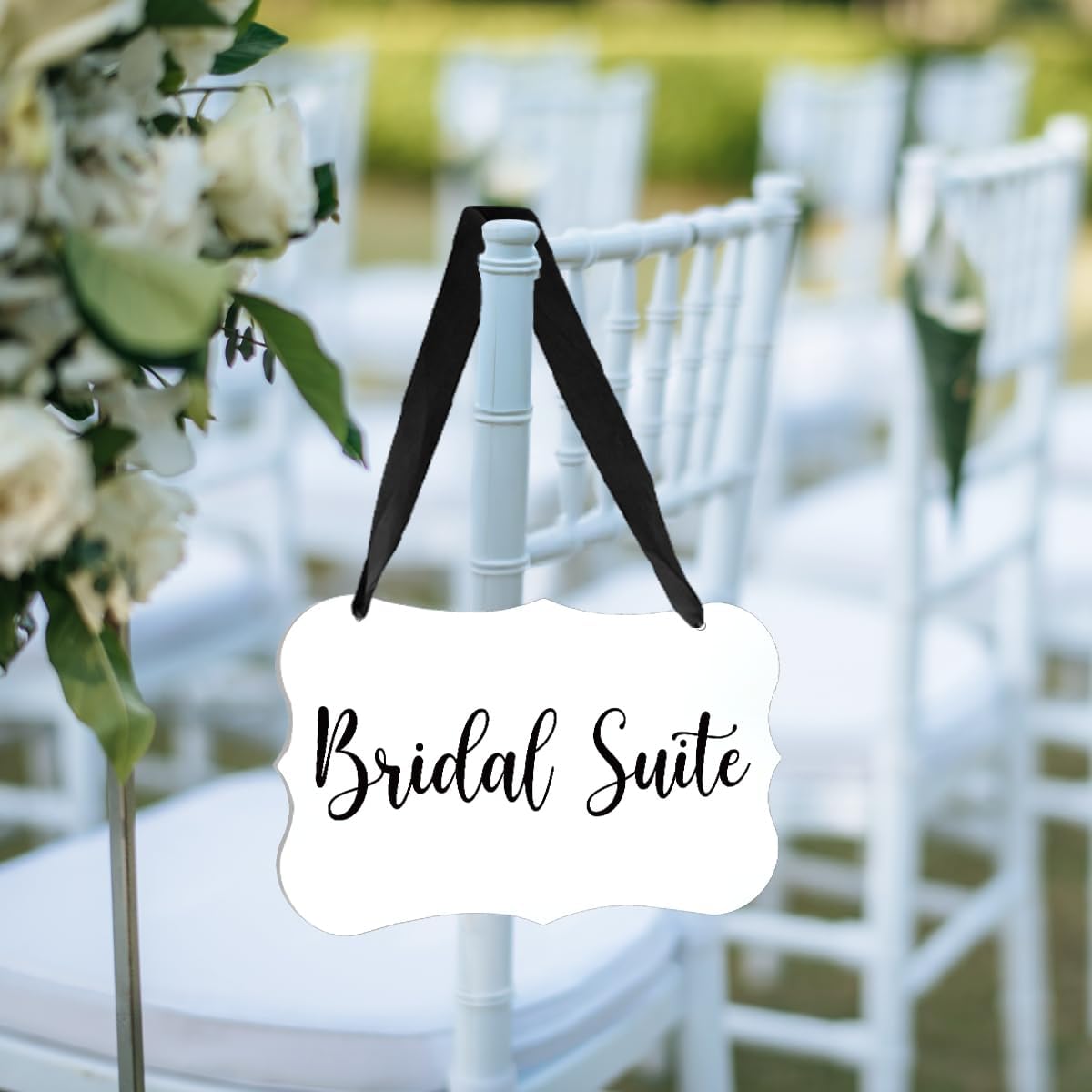 Acrylic Wedding Sign, Ring Bearer Sign, Bridal Suite Decorations, for Rustic Wedding Decor Signs
