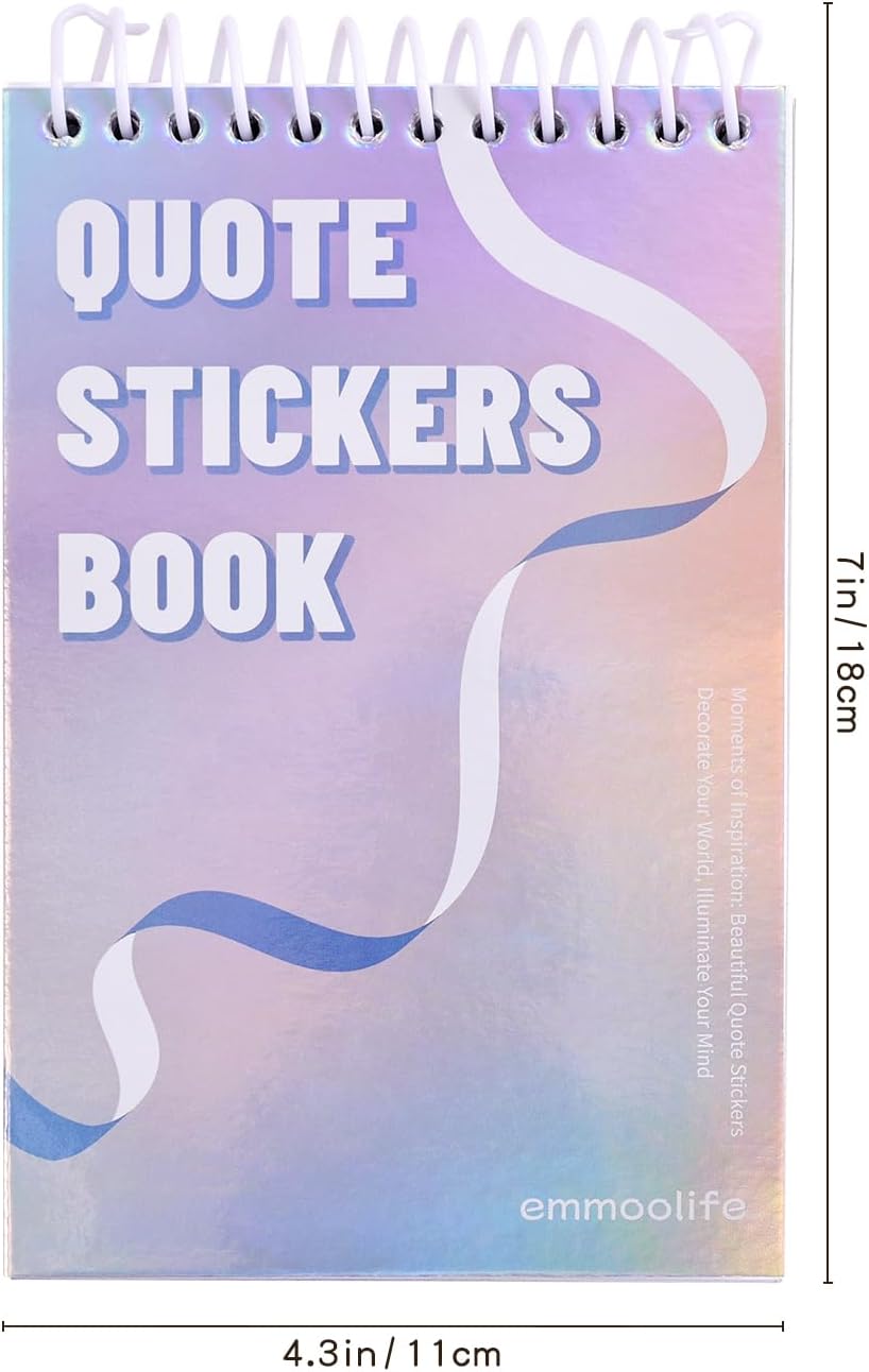3000+ Pcs Word Stickers for Journaling, 50 Sheets Gold Foil Art Scrapbook Quote Stickers for Junk