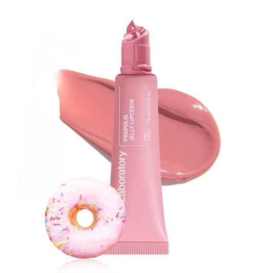 CNP Propolis Jelly Tinted Lipcerin™ - 02 Pink Donut, Hydrating Lip Balm & Gloss with Manuka Honey +