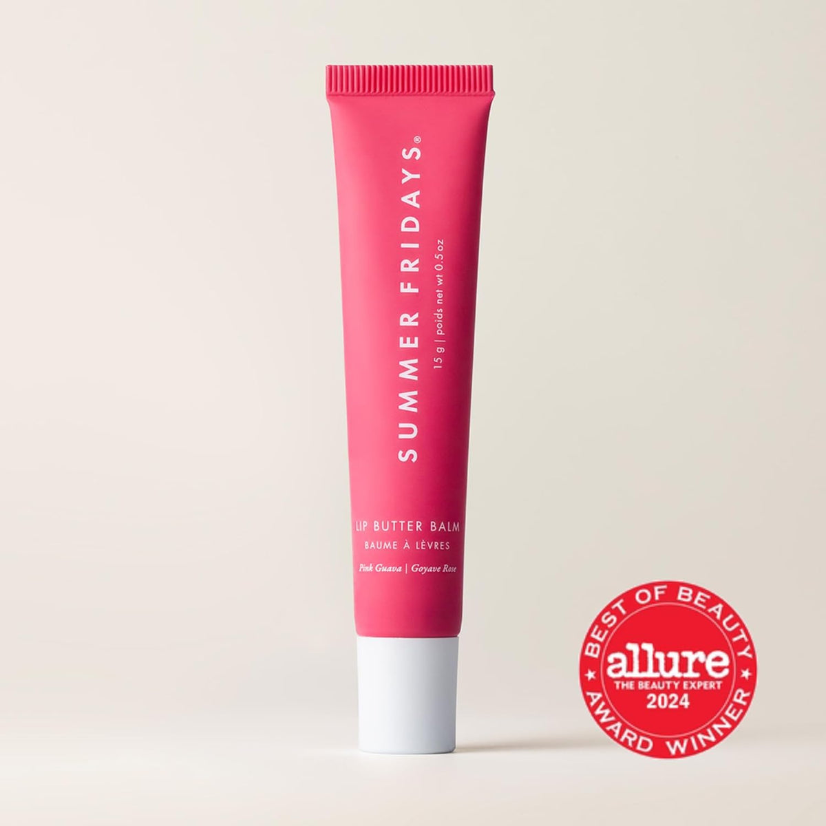 Summer Fridays Tinted Lip Butter Balm - Conditioning Vegan Lip Balm for Instant Moisture, Shine &