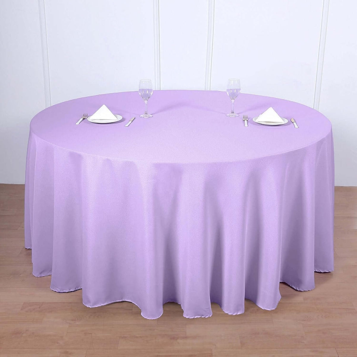 Efavormart Round Tablecloth, 120 Inch Stain & Wrinkle Resistant Washable Table Cloth, Decorative