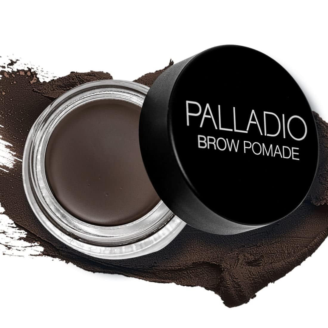 Palladio Brow Pomade Waterproof, 24 Hour Wear, Smudge Proof and Sweat Resistant Formula, Super