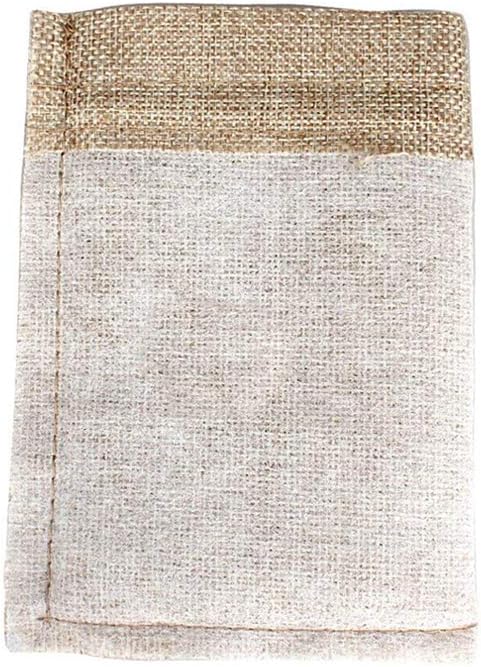 20Pcs Drawstring Burlap Bags, Jute Sacks Jewelry Candy Pouch Christmas Wedding Party Favor Gift