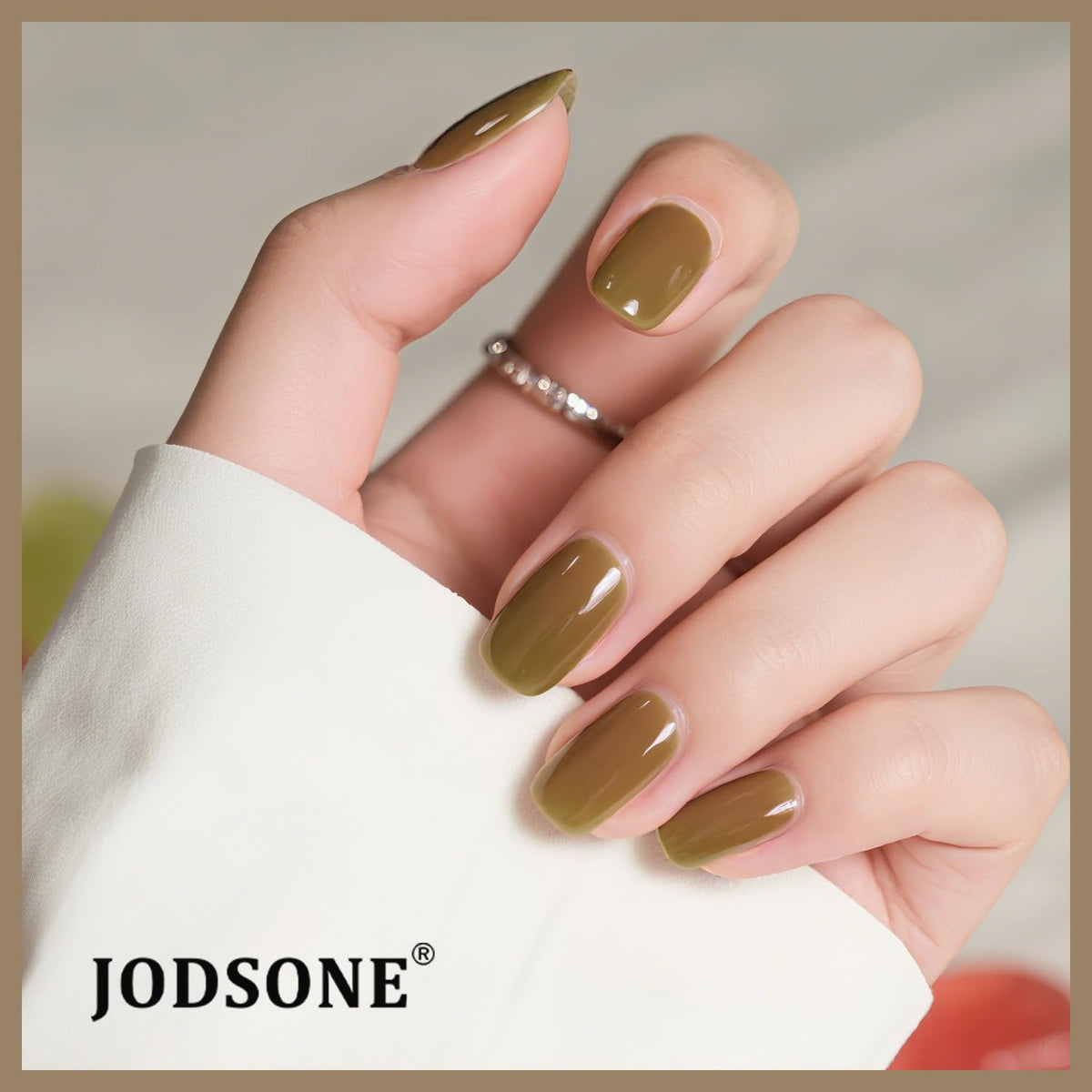 JODSONE Jelly Gel Nail Polish Kit 32 Classic Colors Crystal Transparent High Shine Base & Top Matte