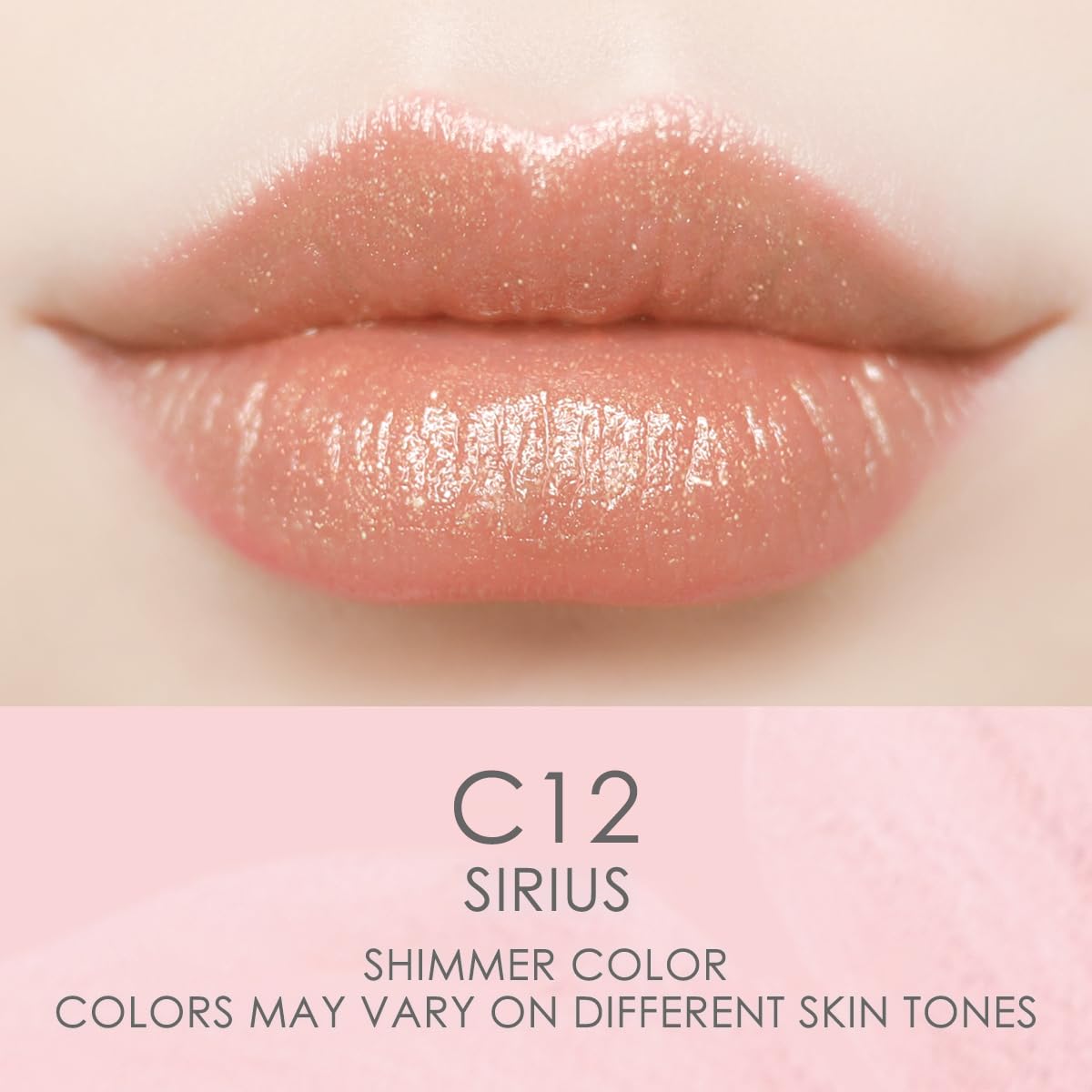 CATKIN Tinted Lip Balm Glitter Lip Stain Ultra Hydrating Lip Moistrurizer Lip Care with Vitamin E