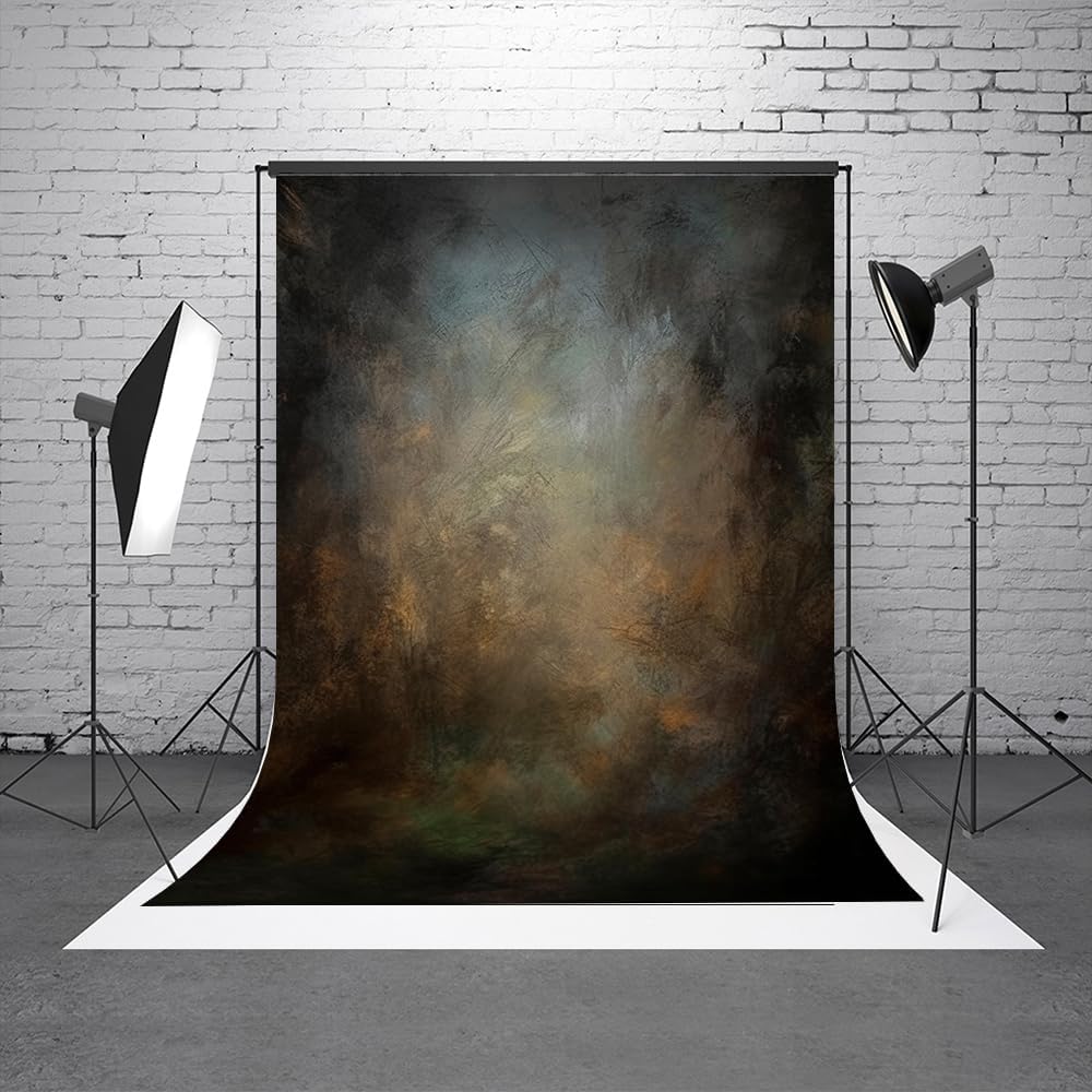 5x7ft Old Master Mottled Portrait Photography Backdrops Abstract Rust Spots Backdrop Background for