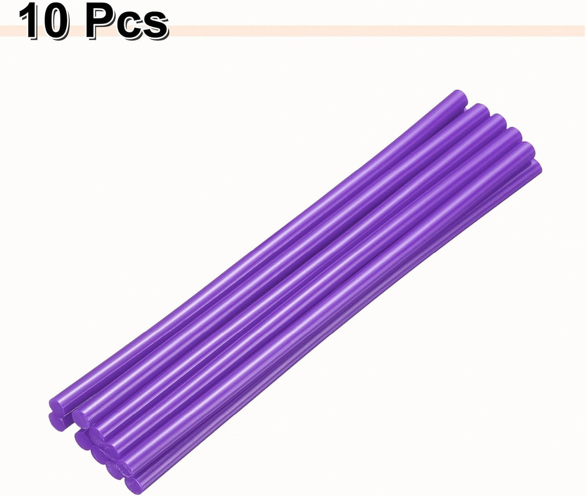 HARFINGTON 10pcs Hot Glue Sticks 0.28" Dia x 7.87" Long EVA Mini Hot Melt Adhesive Glue Stick for