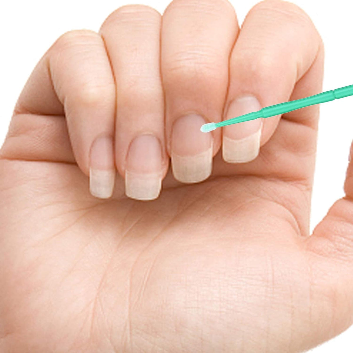 500 PCS Disposable Micro Applicator Brush, Gelme Nutri Micro swabs,Head Bendable Ultrafine Eyelash