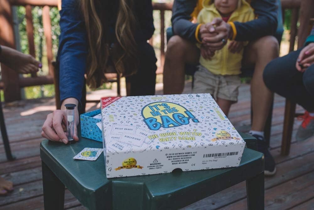 It’s in The Bag - Ultimate Family Game for Game Night, 3 Rounds of Wild Easy Fun! Best Board and