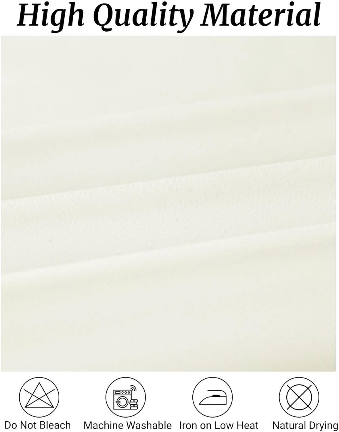Fokitut 6 Pack Round Tablecloth, 108 Inch, Stain Resistant and Wrinkle Polyester Table Cloth