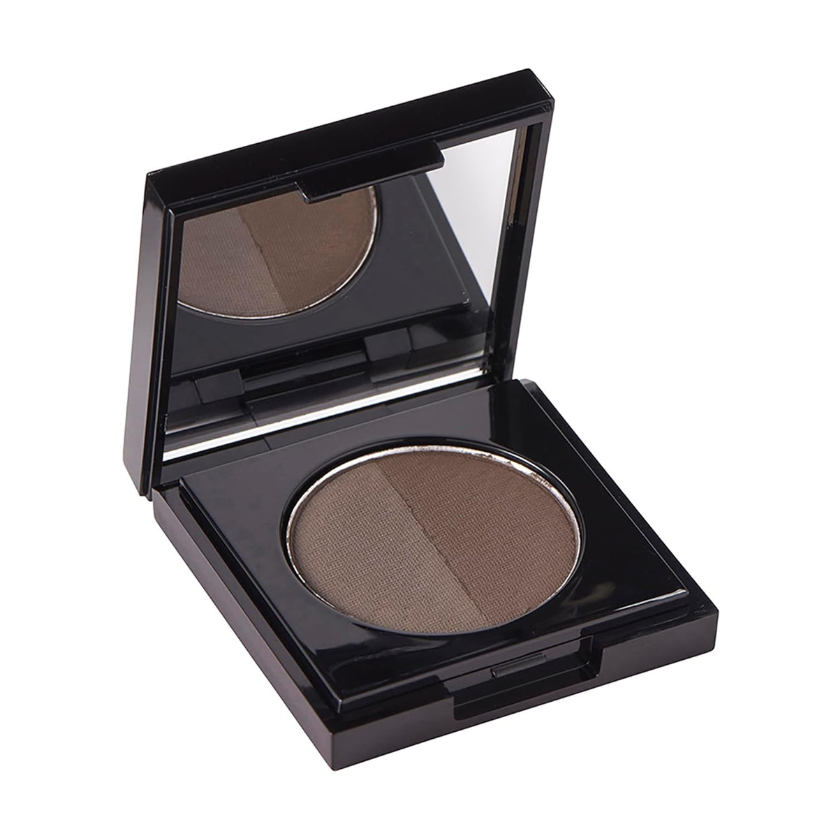 Arches and Halos Duo Luxury Brow Powder - Eyebrow Shaper and Color - Powder Compact with 2 Neutral