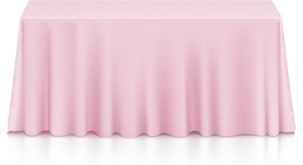Lann's Linens - 10 Premium 90" x 132" Tablecloths for Wedding/Banquet/Restaurant - Rectangular