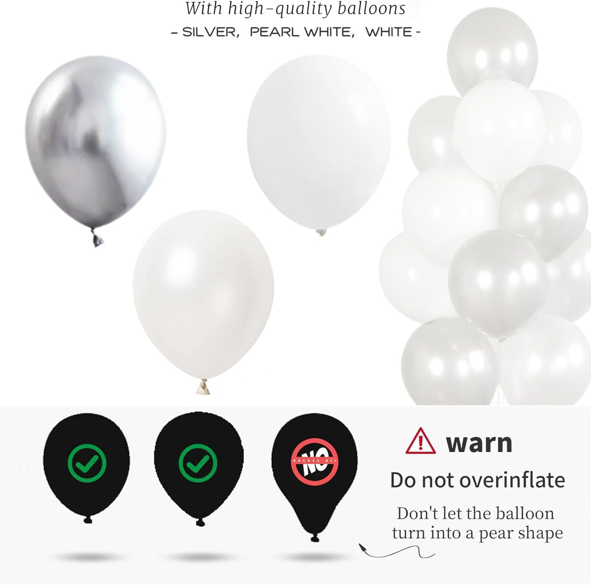 Balloon Stand Kit,Set of 2,Balloon Columns Sticks, Stands for Table&Floor with Stand