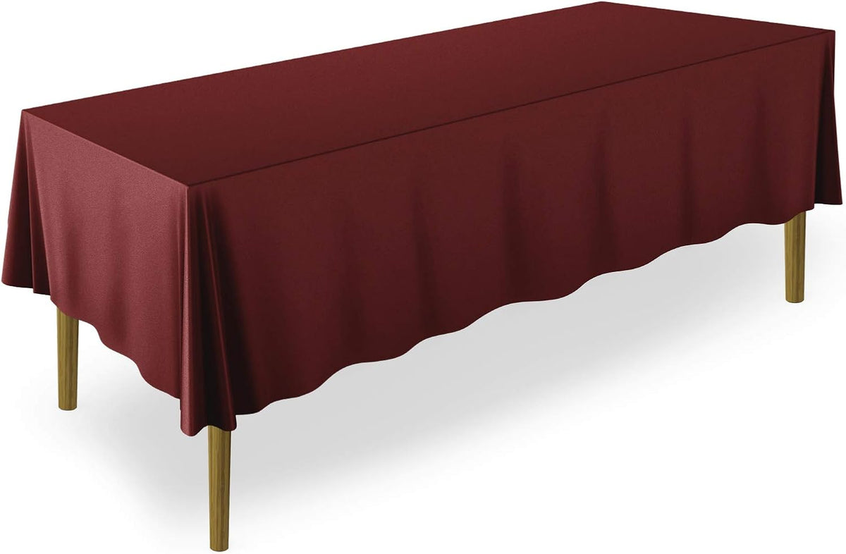 Lann's Linens - 10 Premium 70" x 120" Tablecloths for Wedding/Banquet/Restaurant - Rectangular
