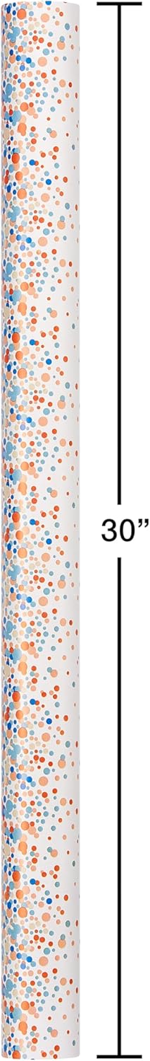 American Greetings 175 sq. ft. Reversible Wrapping Paper for Birthdays, Weddings, Bridal Showers