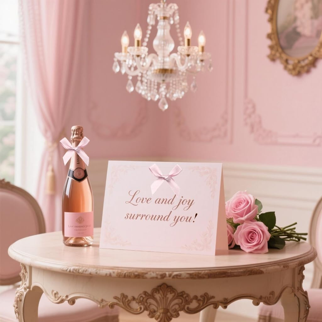 60pcs 1.7" Mini Pink Ribbon Bows Decor – Small DIY Satin Bows for Crafts, Little Bows for Gift