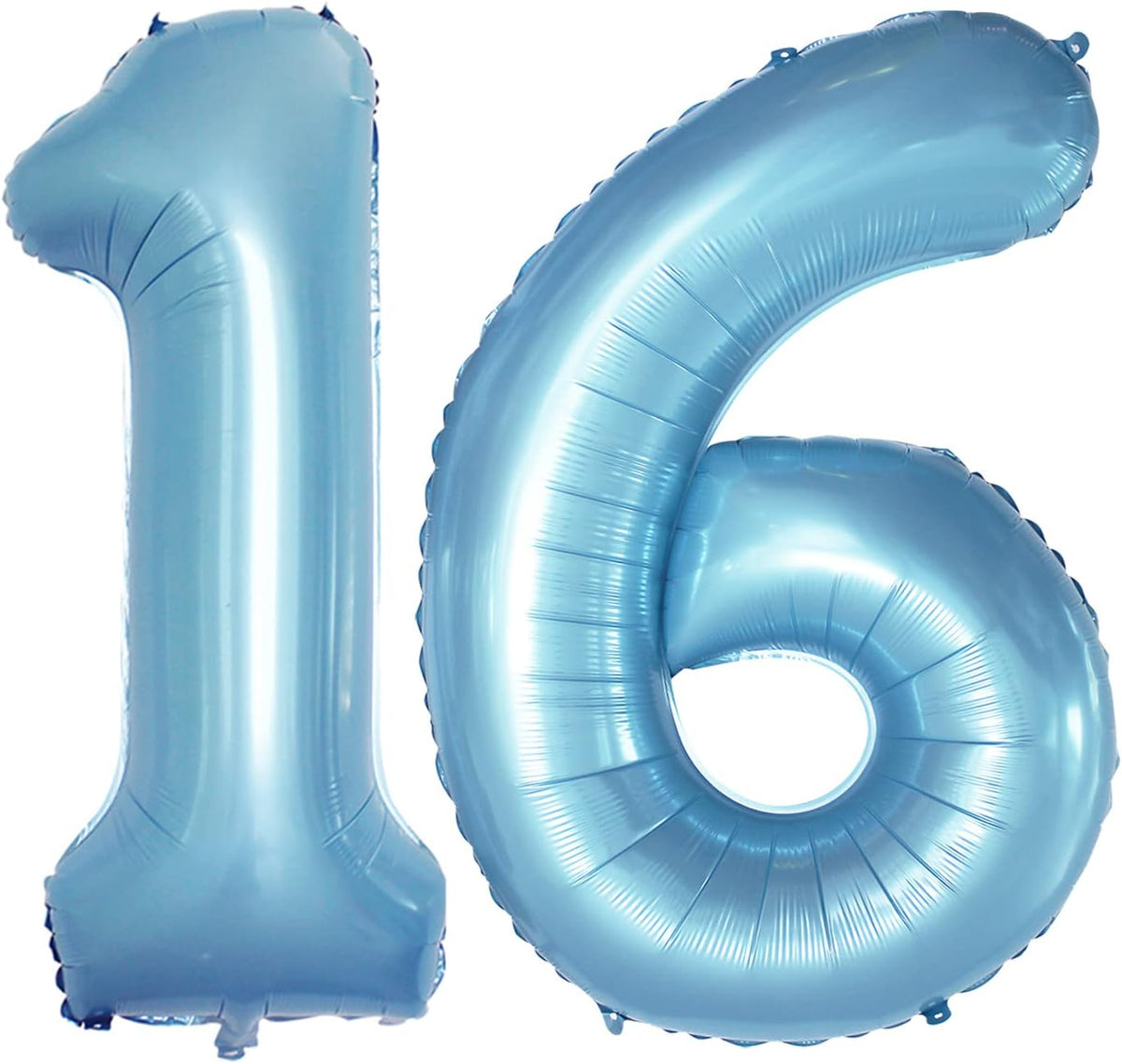 GOER Number 16 Balloons for 16th Birthday Sweet 16 Party Decorations,42 Inch Jumbo Foil Helium 61