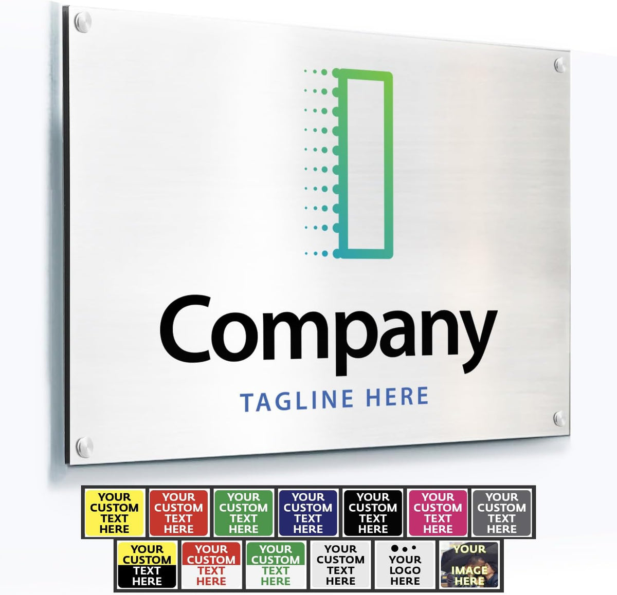 SPEEDYFORMS Custom Outdoor Metal Sign, Personalized Aluminum, Customized Safety, Business