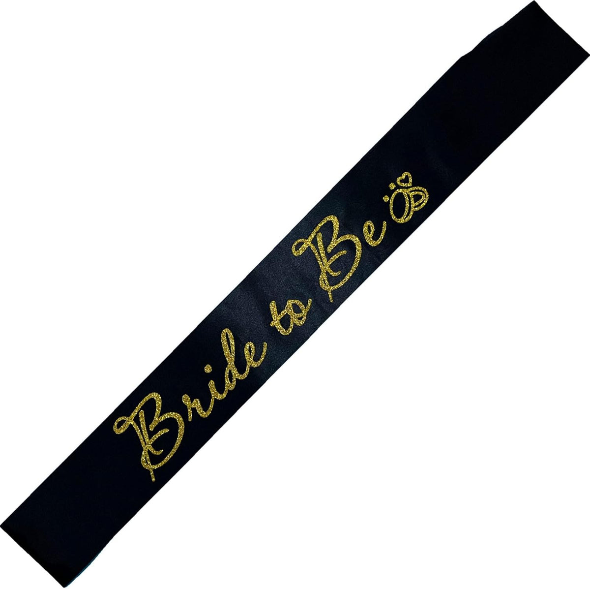 Black Bride to Be Sash for Bridal Shower Bachelorette Party Wedding Hen Party Decorations