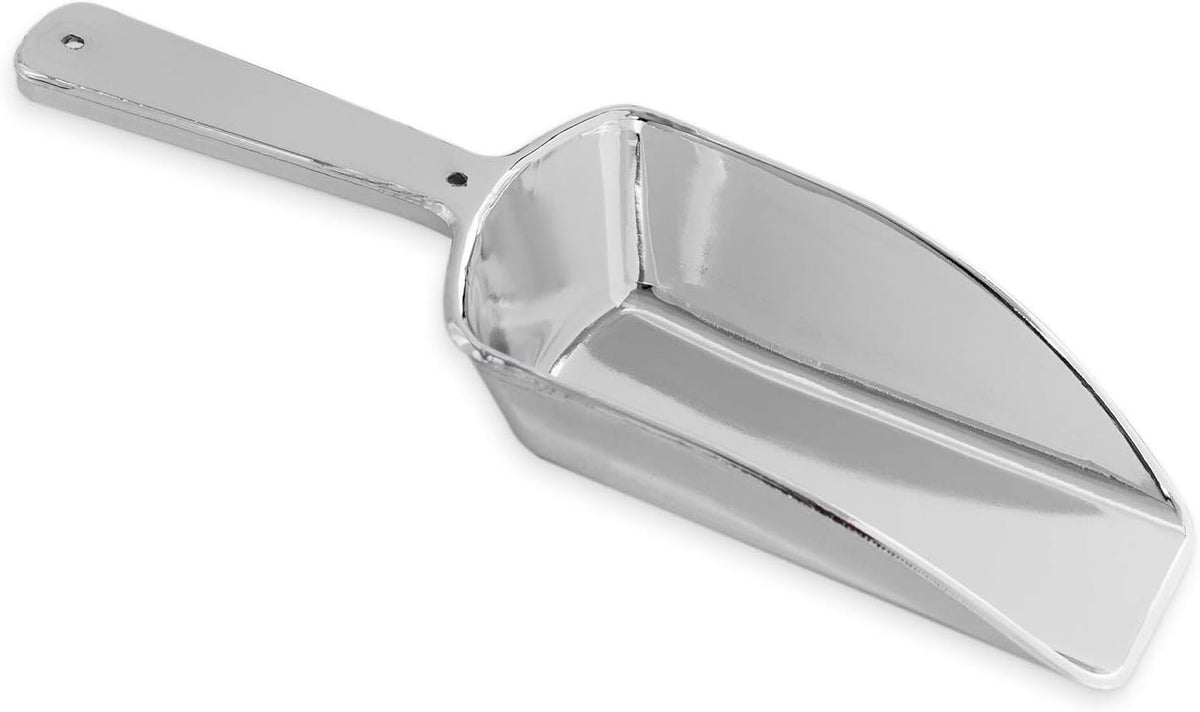 Super Z Outlet 5.5" Mini Acrylic Plastic Kitchen Scoops for Weddings, Candy Dessert Buffet, Ice