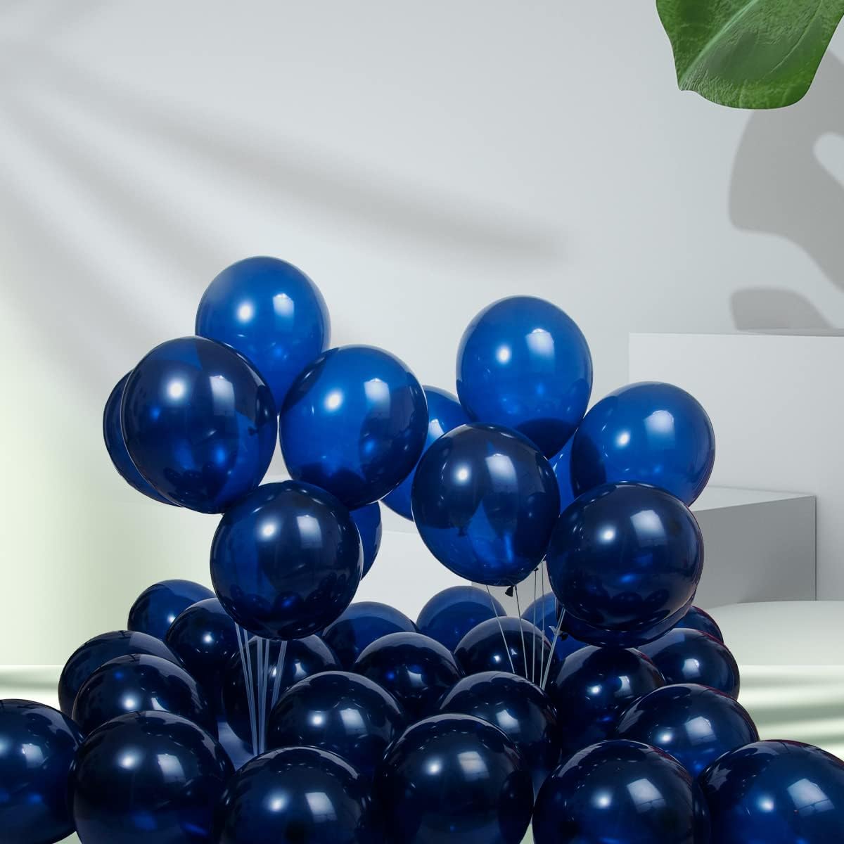 300 Pack Navy Blue Balloons 12 inch Royal Navy Latex Party Balloon Bulk for Various Party Events