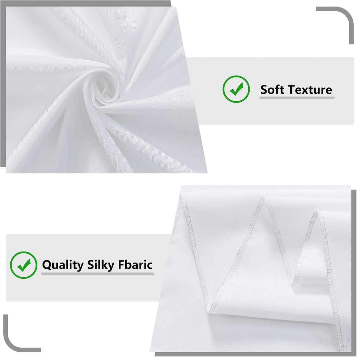 White Backdrop Curtain for Wedding Decor Holiday Party - White Wedding Backdrop Polyester