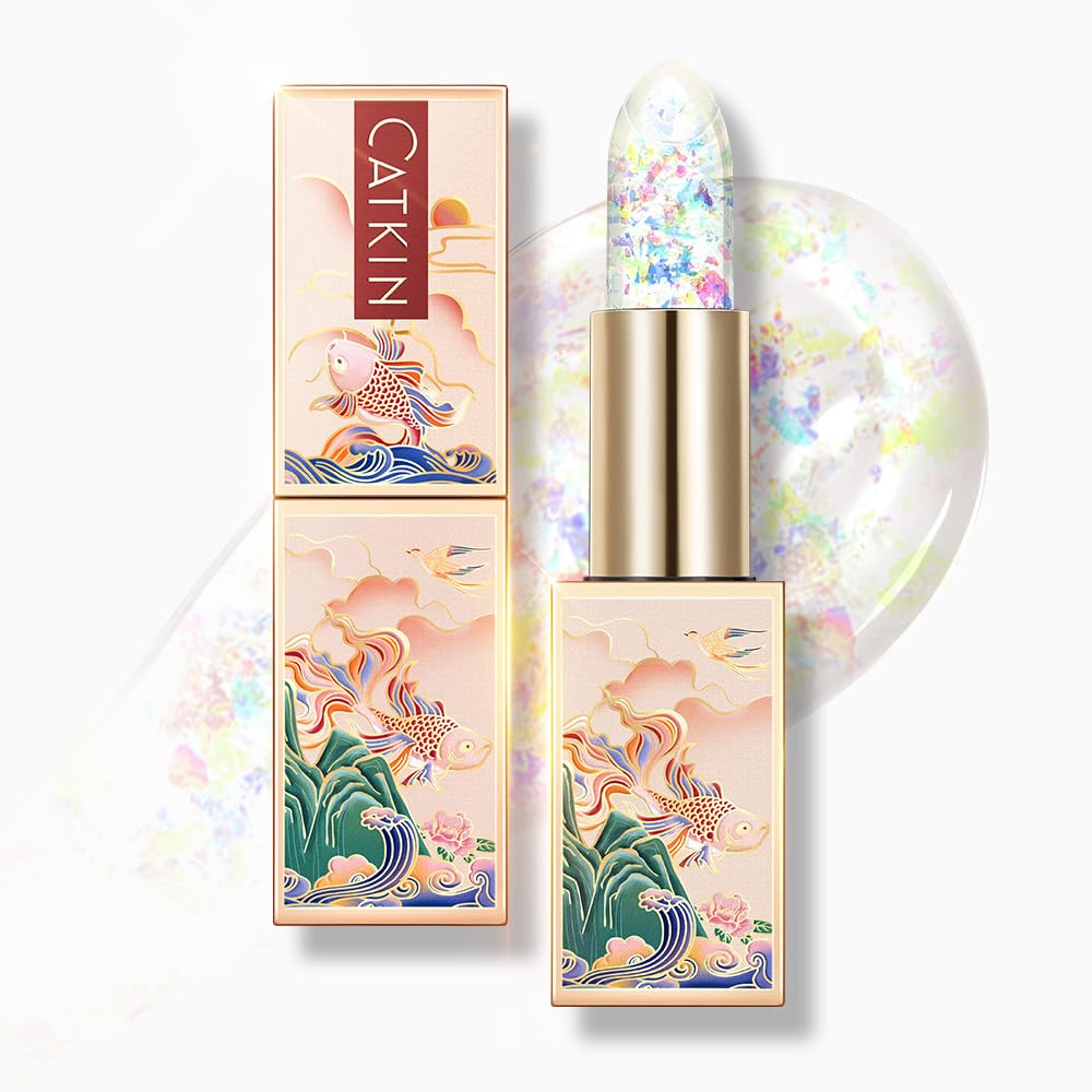 CATKIN Lip Balm Color Changing Lipstick Ultra Hydrating Lip Moistrurizer with Vitamin E Nourishing