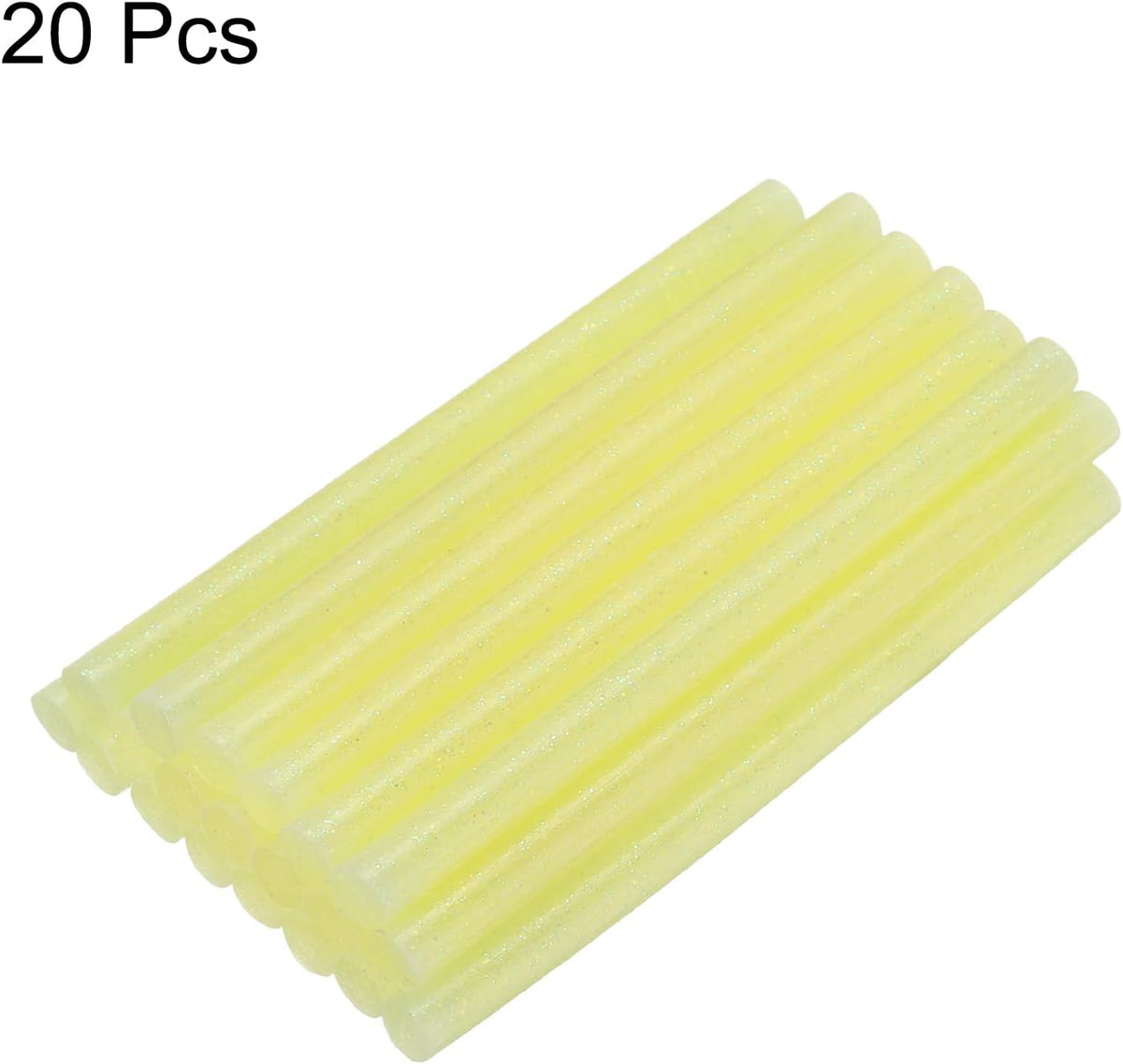 uxcell 20pcs Hot Glue Sticks for Glue Gun 7mm/0.28-inch x 4-inch Mini Hot Melt Adhesive Glue Stick