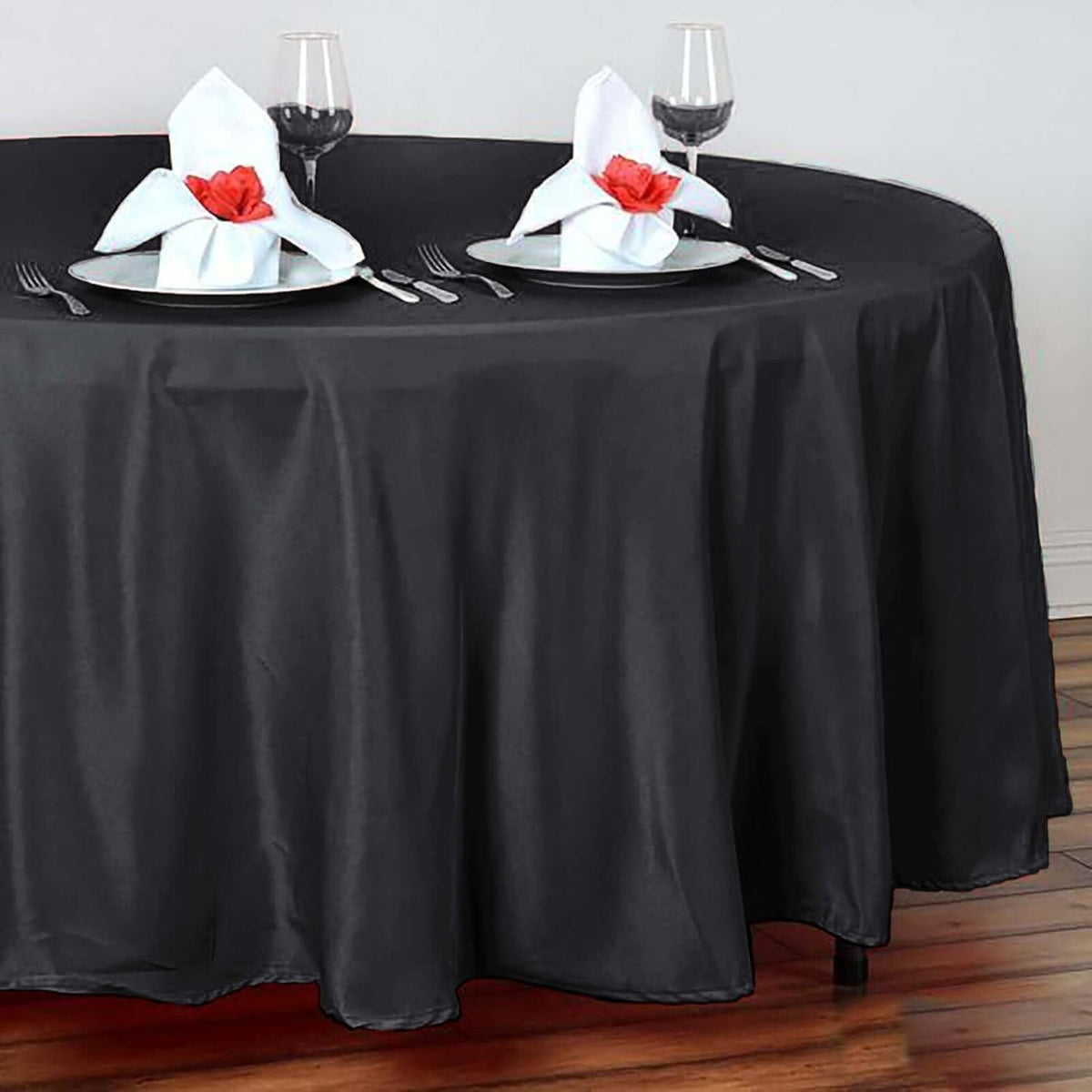 Efavormart Round Tablecloth, 108 Inch Stain & Wrinkle Resistant Washable Table Cloth, Decorative